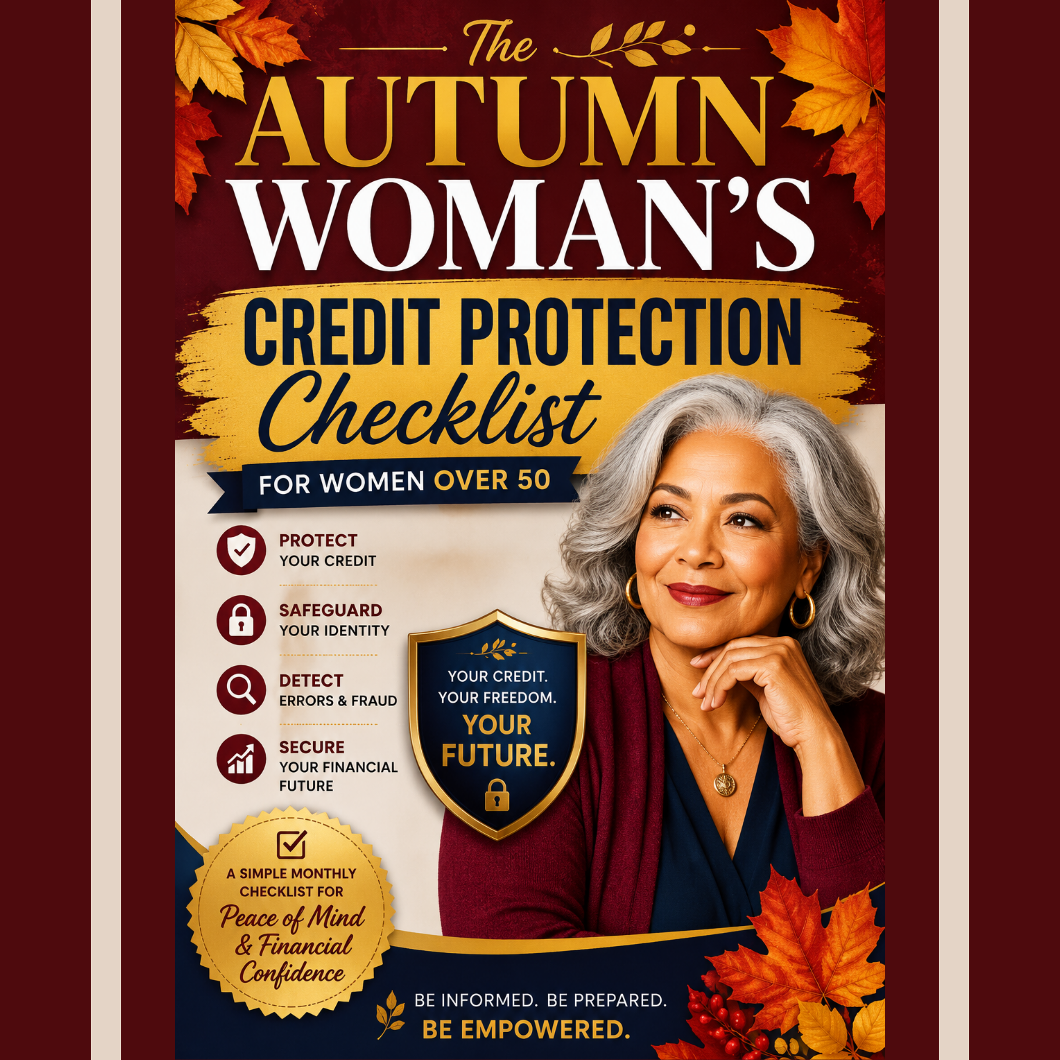 The Autumn Woman's Credit Protection Checklist