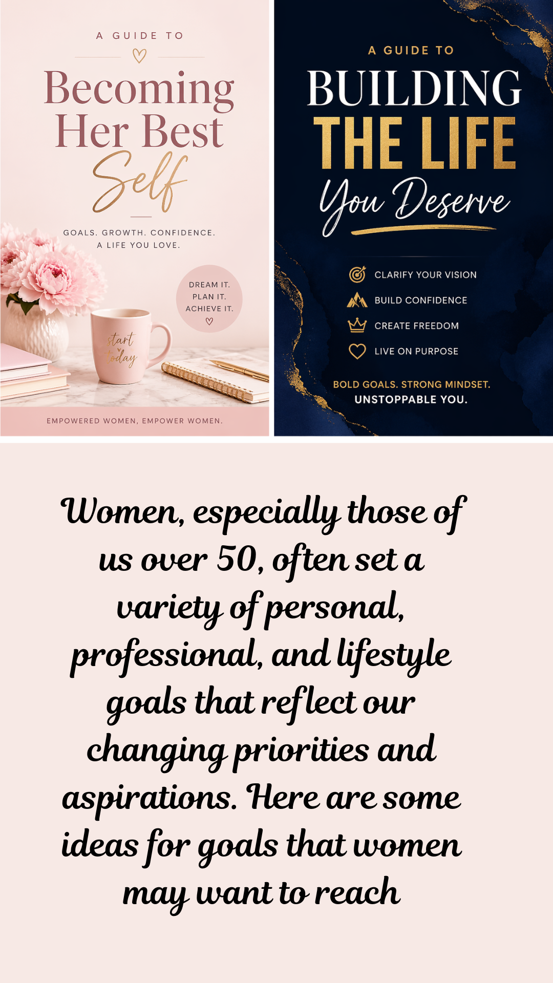Goals for Women Over 50